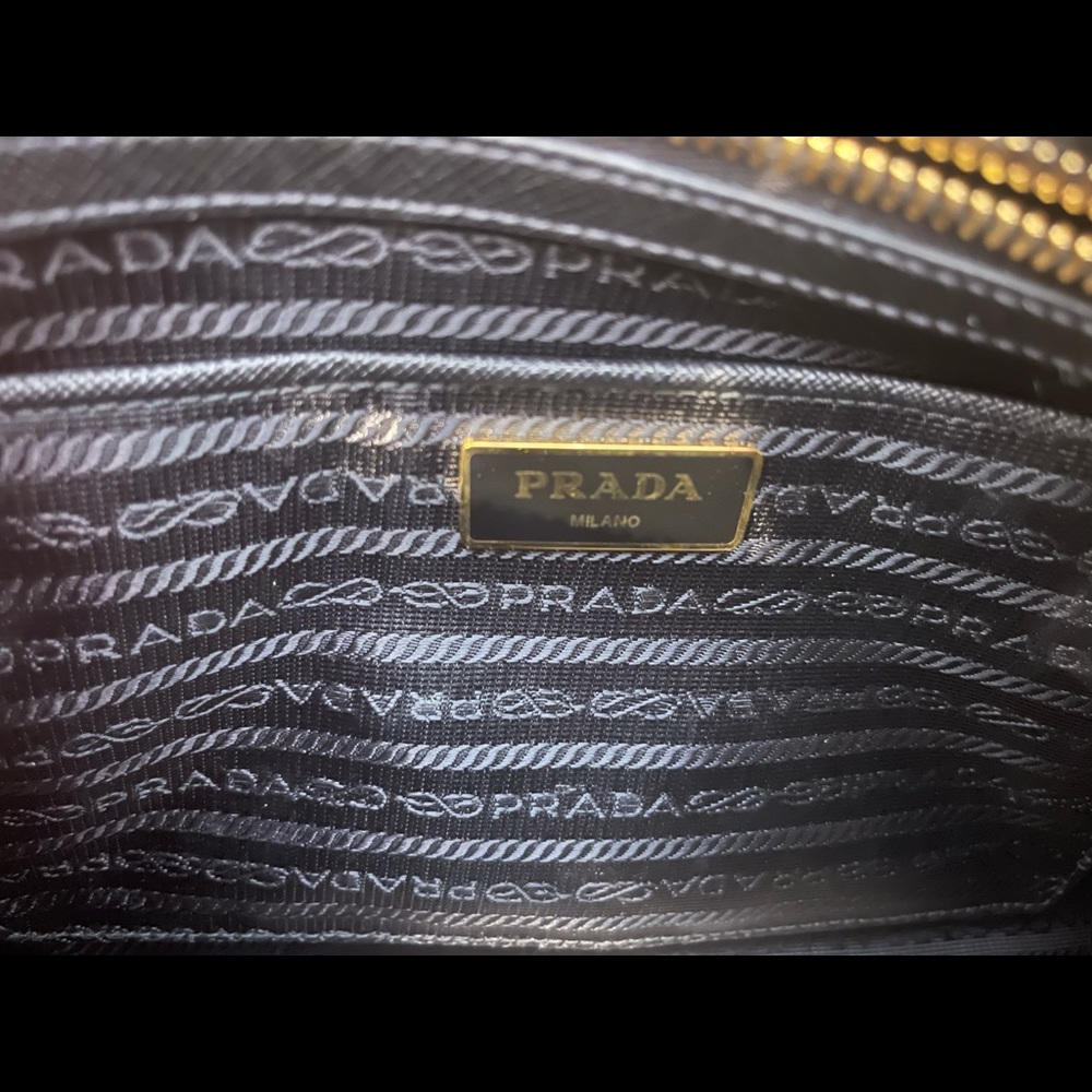 Prada Black Nylon and Leather Purse - Picture 5 of 16
